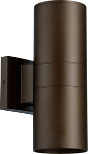 Quorum - 720-2-86 - Two Light Wall Mount - Cylinder - Oiled Bronze