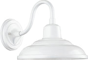 Quorum - 770-8 - One Light Wall Mount - Extended Hood Lanterns - Studio White