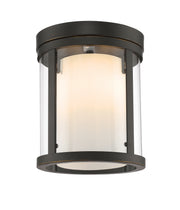 Z-Lite - 426F-OB - Three Light Flush Mount - Willow - Olde Bronze