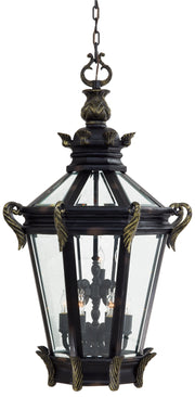 Minka-Lavery - 9094-95 - Nine Light Chain Hung - Stratford Hall - Heritage W/ Gold Highlights