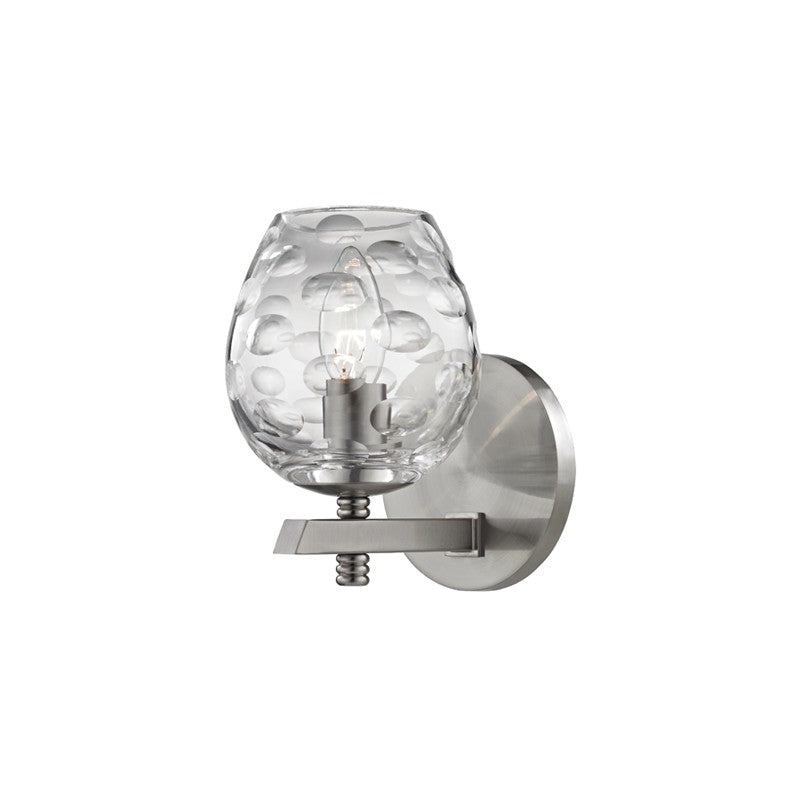 Hudson Valley - 1251-SN - One Light Bath Bracket - Burns - Satin Nickel