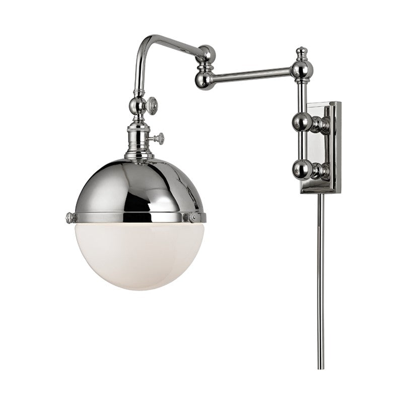 Hudson Valley - 1672-PN - One Light Wall Sconce - Stanley - Polished Nickel