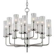 Hudson Valley - 3925-PN - 12 Light Chandelier - Wentworth - Polished Nickel