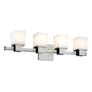Hudson Valley - 4444-PC - Four Light Bath Bracket - Milford - Polished Chrome
