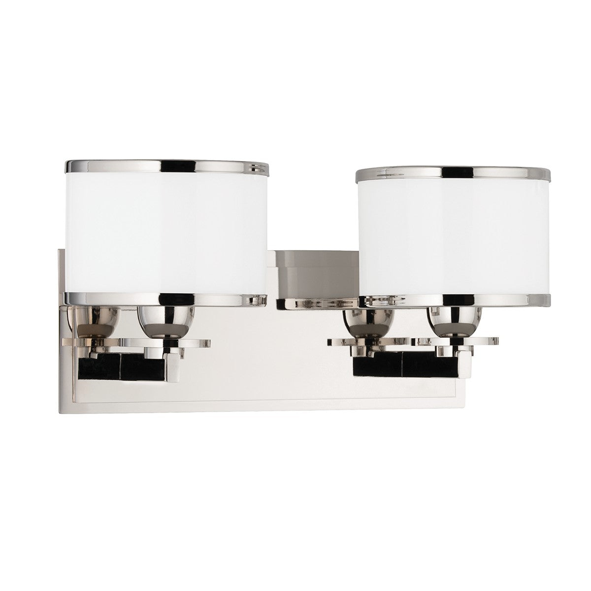 Hudson Valley - 6102-PN - Two Light Bath Bracket - Basking Ridge - Polished Nickel