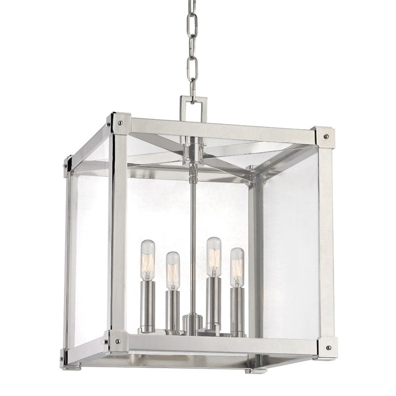 Hudson Valley - 8616-PN - Four Light Pendant - Forsyth - Polished Nickel