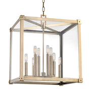 Hudson Valley - 8620-AGB - Eight Light Pendant - Forsyth - Aged Brass