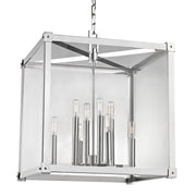 Hudson Valley - 8620-PN - Eight Light Pendant - Forsyth - Polished Nickel