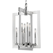 Hudson Valley - 9317-PN - Eight Light Pendant - Wellington - Polished Nickel