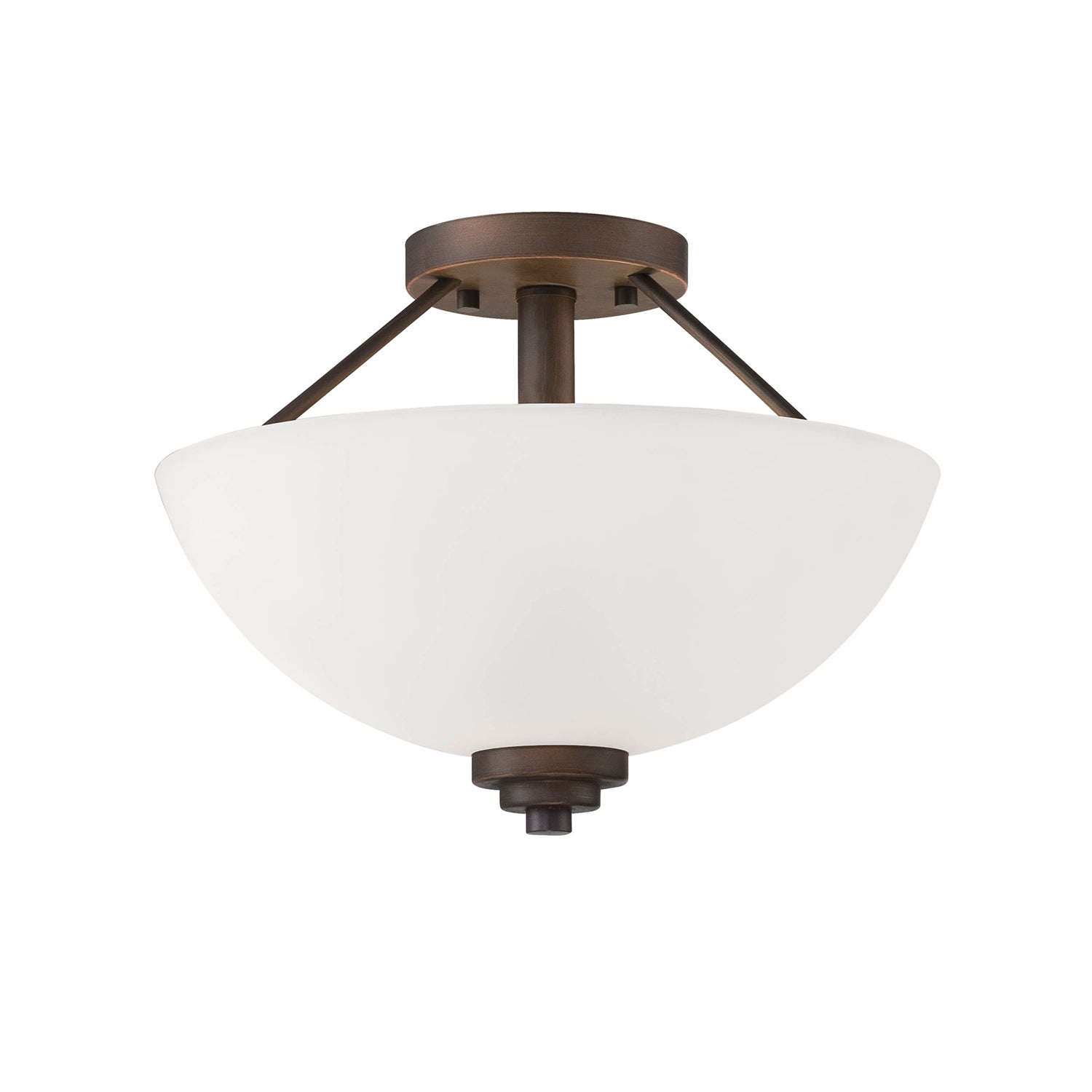 Millennium - 3152-RBZ - Two Light Semi-Flush Mount - Durham - Rubbed Bronze