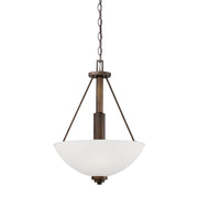 Millennium - 3163-RBZ - Three Light Pendant - Durham - Rubbed Bronze