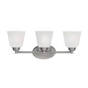 Millennium - 3223-BPW - Three Light Vanity - Franklin - Brushed Pewter