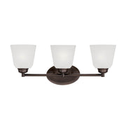 Millennium - 3223-RBZ - Three Light Vanity - Franklin - Rubbed Bronze