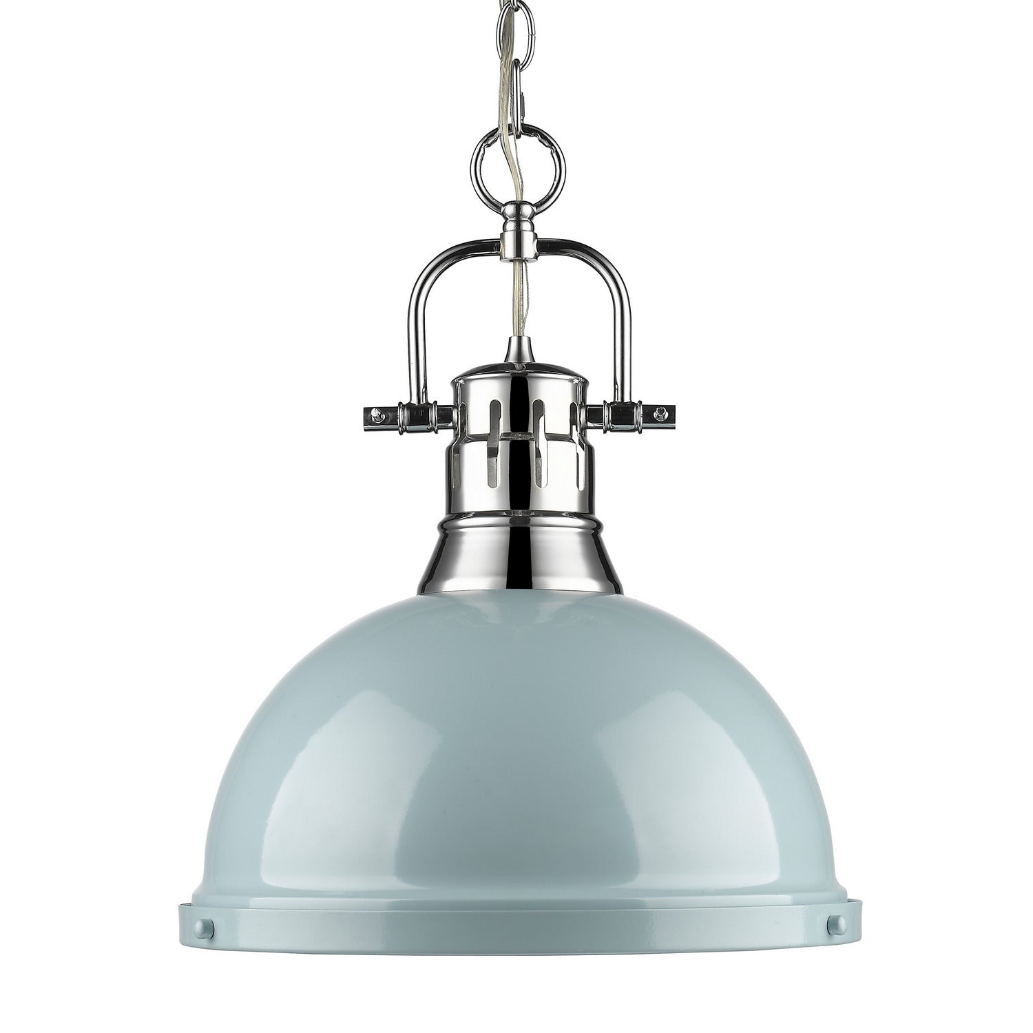 Golden - 3602-L CH-SF - One Light Pendant - Duncan - Chrome