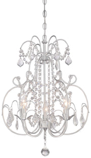Minka-Lavery - 3153-599 - Three Light Mini Chandelier - Isabella`S Crown - Vintage Silver
