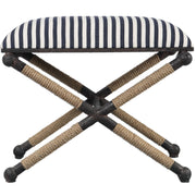 Uttermost - 23228 - Bench - Braddock - Rustic Iron