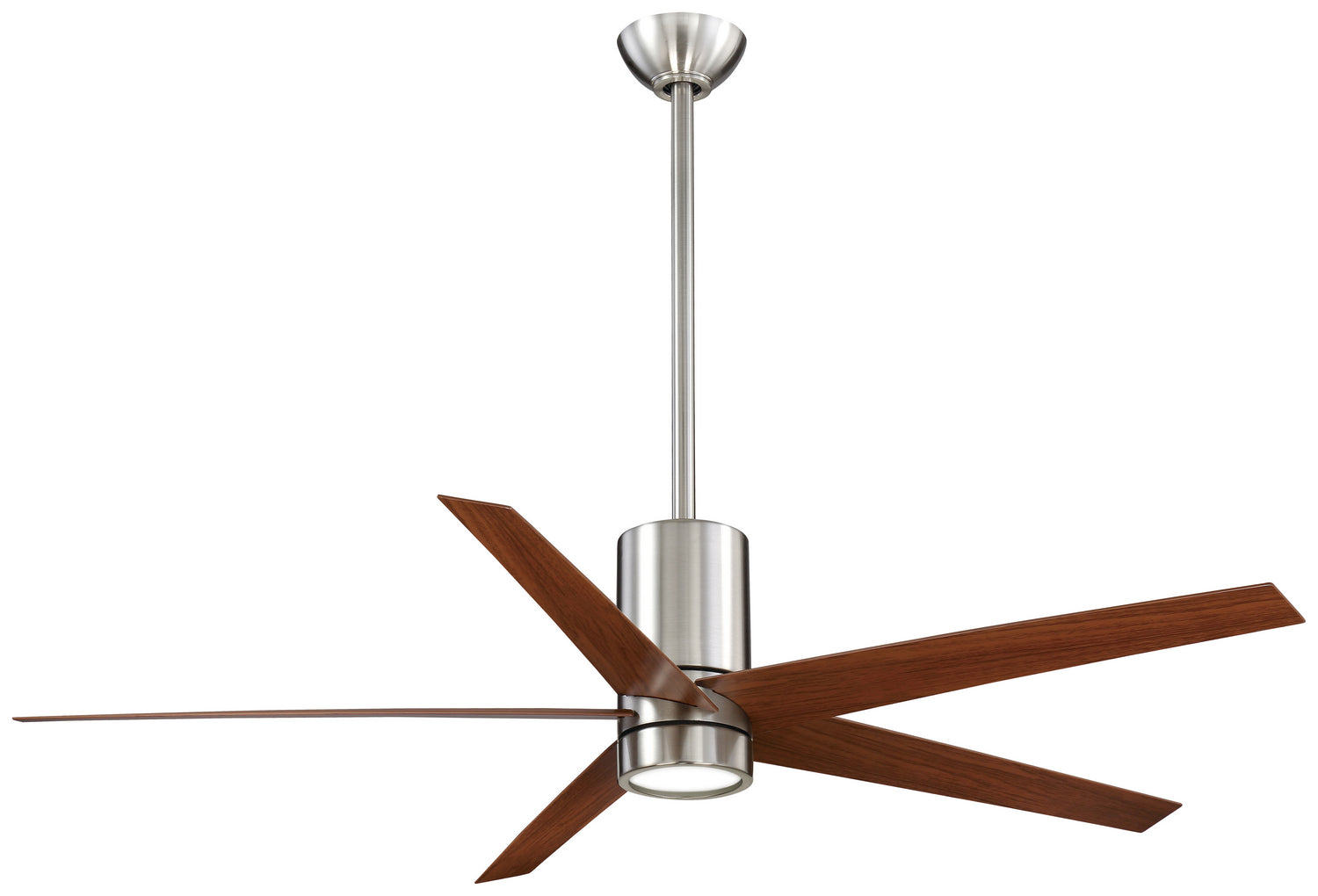 Minka Aire - F828-BN/DW - 56"Ceiling Fan - Symbio - Brushed Nickel With Dark Walnut Blades