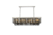 Elegant Lighting - 1202D50PN-SS/RC - 12 Light Chandelier - Sydney - Polished Nickel