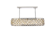 Elegant Lighting - 1216G50PN-GT/RC - Seven Light Chandelier - Madison - Polished Nickel