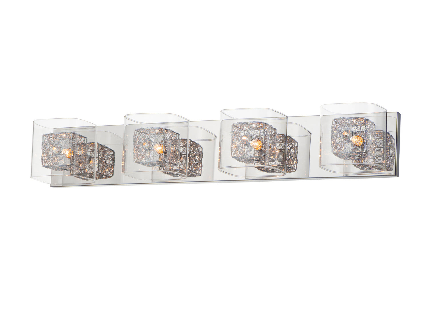 ET2 - E22834-18PCPC - LED Bath Vanity - Gem - Polished Chrome