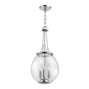 Hudson Valley - 5311-PN - Three Light Pendant - Pierce - Polished Nickel