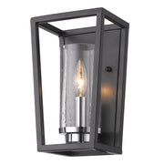 Golden - 4309-WSC BLK-SD - One Light Wall Sconce - Mercer - Matte Black