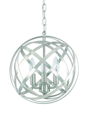 Capital Lighting - 4233BN - Three Light Pendant - Axis - Brushed Nickel