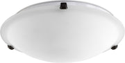 Quorum - 3000-16186 - Three Light Ceiling Mount - 3000 Ceiling Mounts - Oiled Bronze