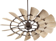 Quorum - 96015-86 - 60"Ceiling Fan - Windmill - Oiled Bronze