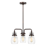 Generation Lighting - 3114503-710 - Three Light Chandelier - Belton - Bronze
