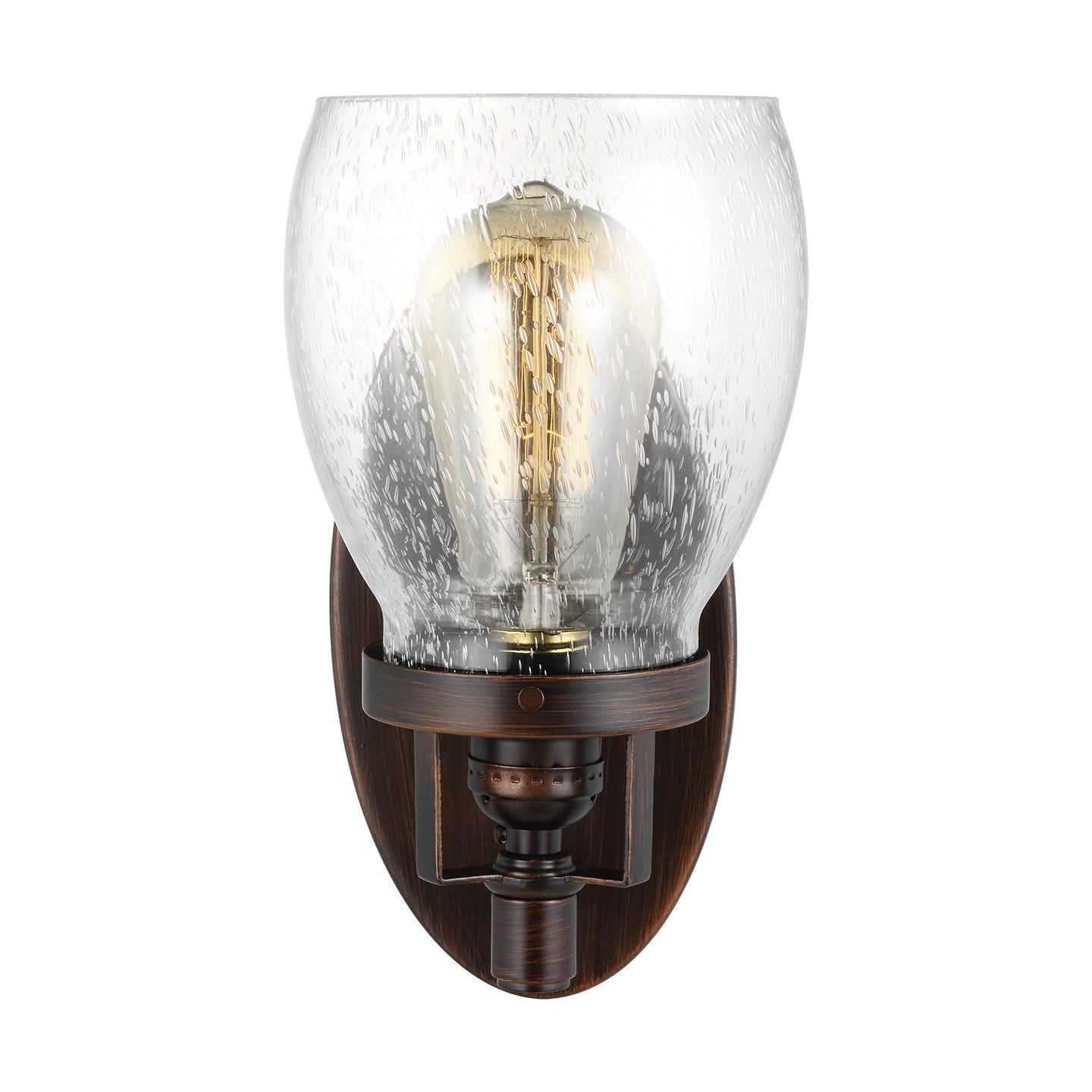 Generation Lighting - 4114501-710 - One Light Wall / Bath Sconce - Belton - Bronze