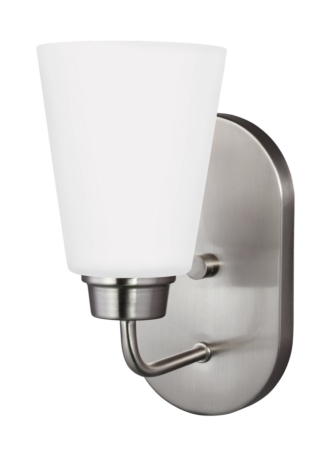 Generation Lighting - 4115201-962 - One Light Wall / Bath Sconce - Kerrville - Brushed Nickel