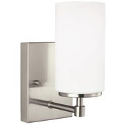 Generation Lighting - 4124601-962 - One Light Wall / Bath Sconce - Alturas - Brushed Nickel