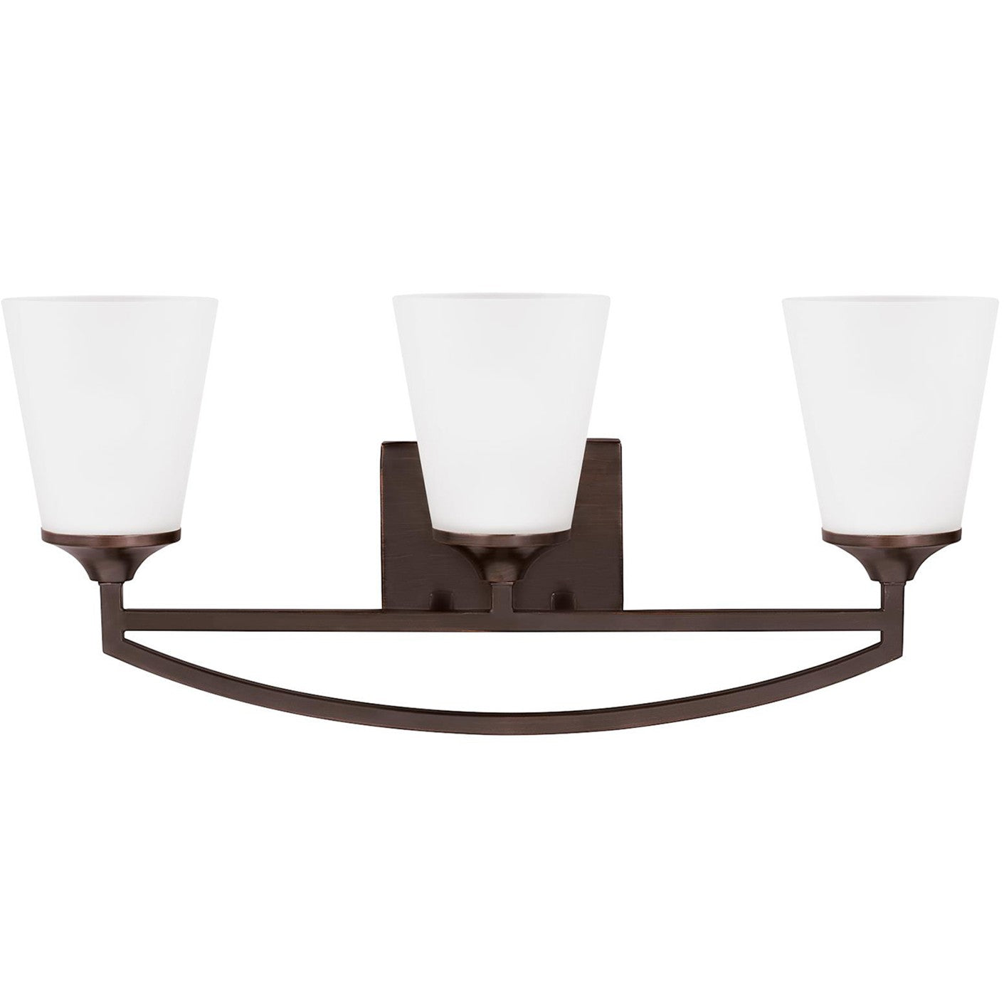 Generation Lighting - 4424503-710 - Three Light Wall / Bath - Hanford - Bronze