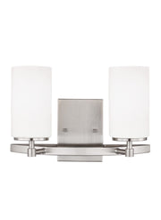 Generation Lighting - 4424602-962 - Two Light Wall / Bath - Alturas - Brushed Nickel