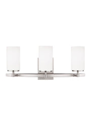 Generation Lighting - 4424603-962 - Three Light Wall / Bath - Alturas - Brushed Nickel
