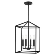 Generation Lighting - 5215004-112 - Four Light Hall / Foyer - Perryton - Midnight Black