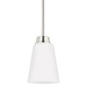 Generation Lighting - 6115201-962 - One Light Mini-Pendant - Kerrville - Brushed Nickel