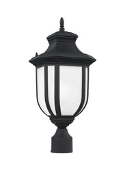 Generation Lighting - 8236301-12 - One Light Outdoor Post Lantern - Childress - Black