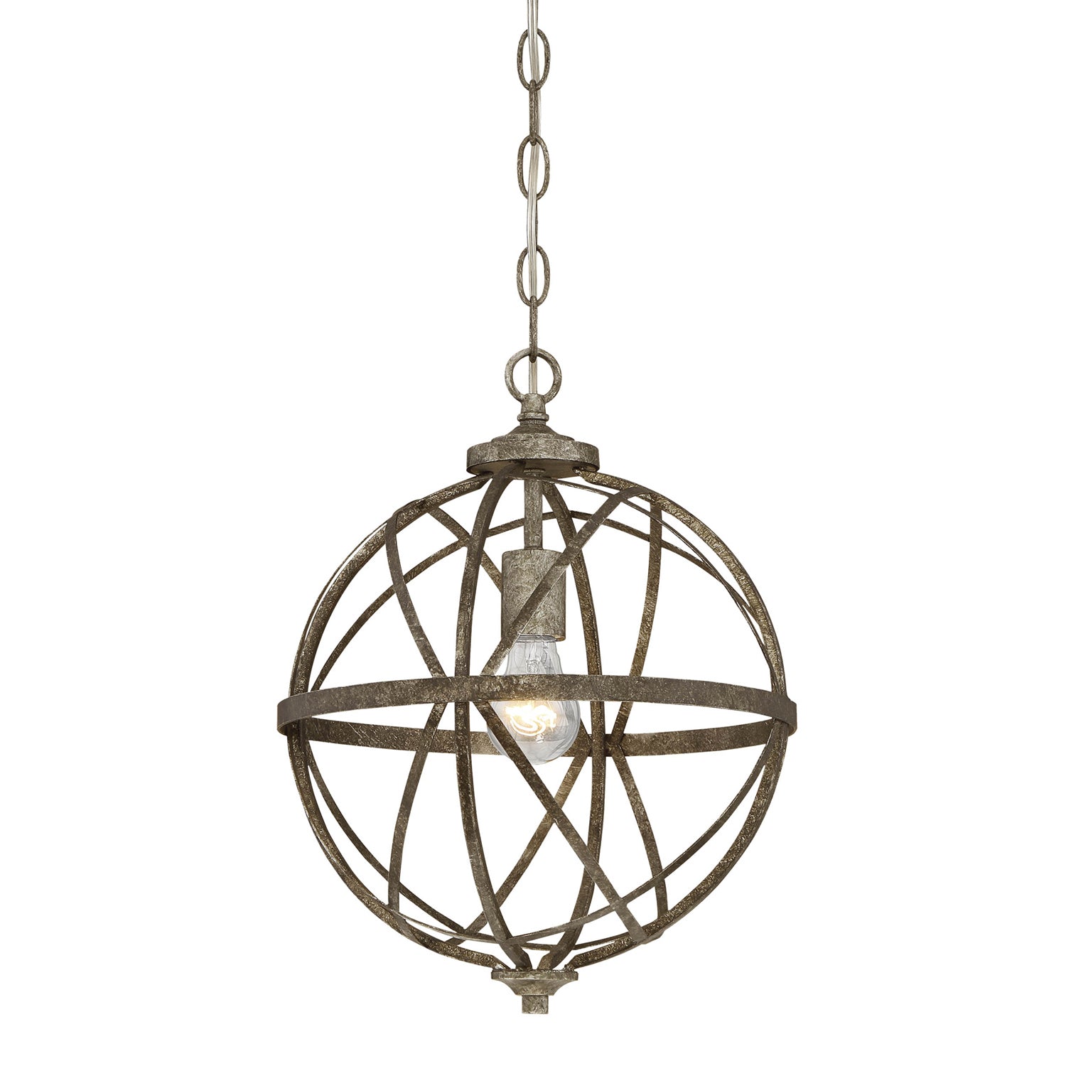 Millennium - 2281-AS - One Light Pendant - Lakewood - Antique Silver