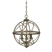 Millennium - 2283-AS - Three Light Pendant - Lakewood - Antique Silver