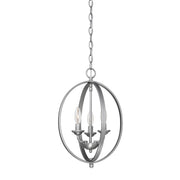 Millennium - 3033-BPW - Three Light Pendant - Brushed Pewter