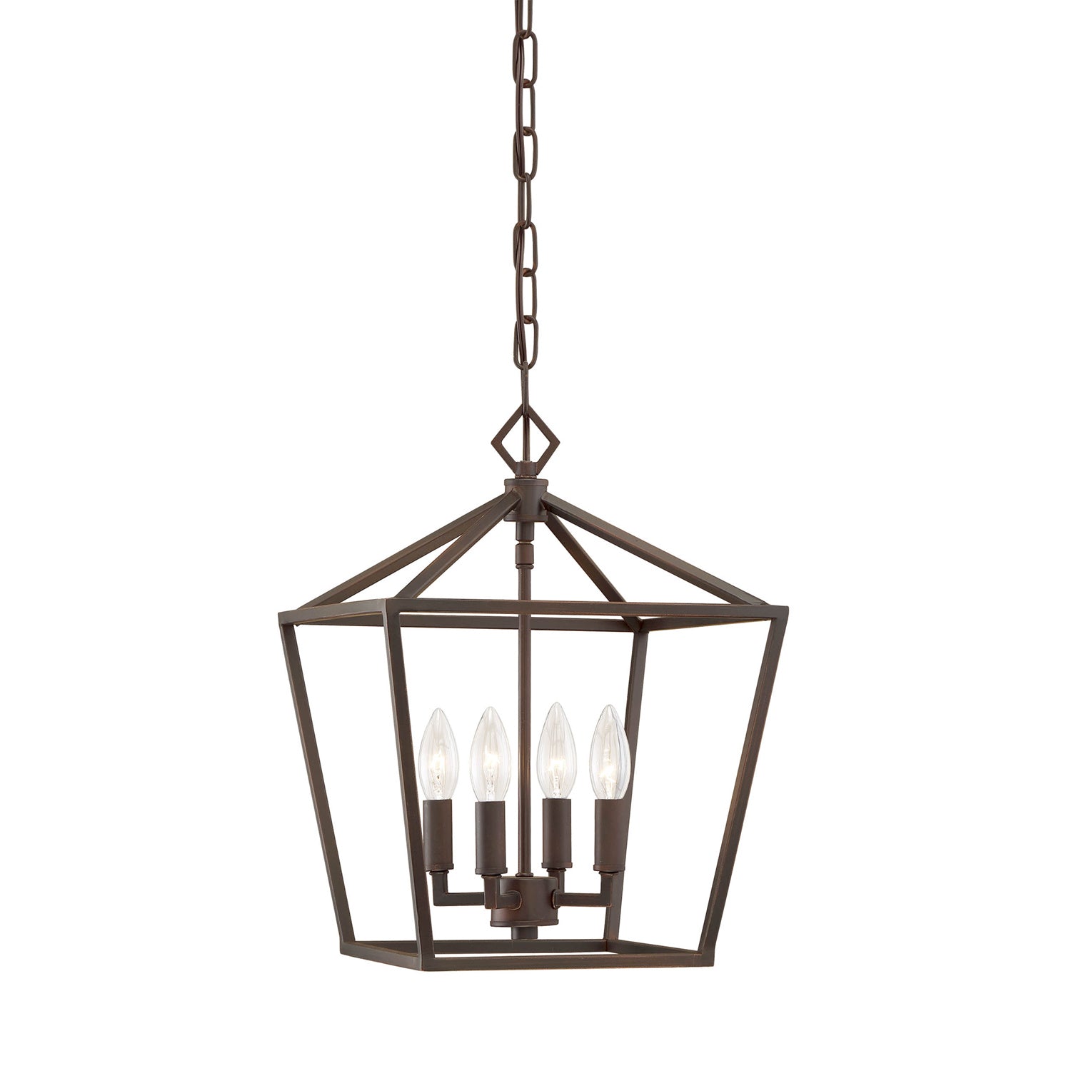 Millennium - 3234-RBZ - Four Light Pendant - Rubbed Bronze