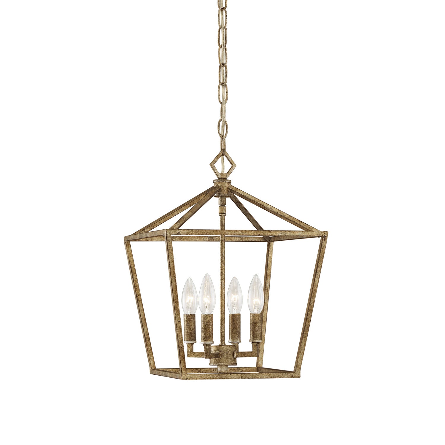 Millennium - 3234-VG - Four Light Pendant - Vintage Gold