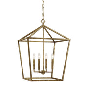 Millennium - 3254-VG - Four Light Pendant - Vintage Gold