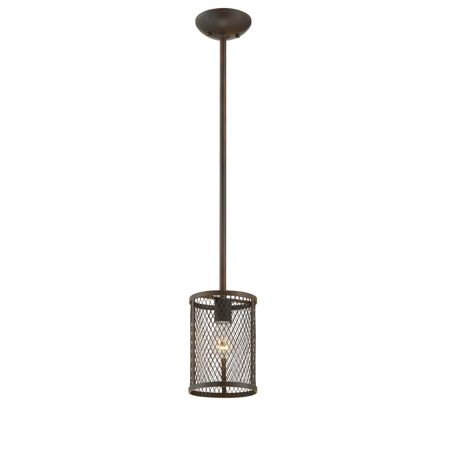 Millennium - 3261-RBZ - One Light Mini Pendant - Akron - Rubbed Bronze