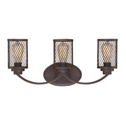 Millennium - 3273-RBZ - Three Light Vanity - Akron - Rubbed Bronze