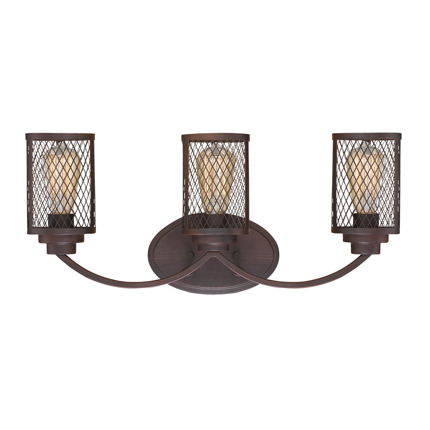 Millennium - 3273-RBZ - Three Light Vanity - Akron - Rubbed Bronze