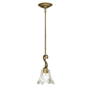 Millennium - 7421-VG - One Light Pendant - Chatsworth - Vintage Gold