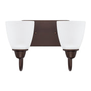 Capital Lighting - 115121BZ-337 - Two Light Vanity - Trenton - Bronze